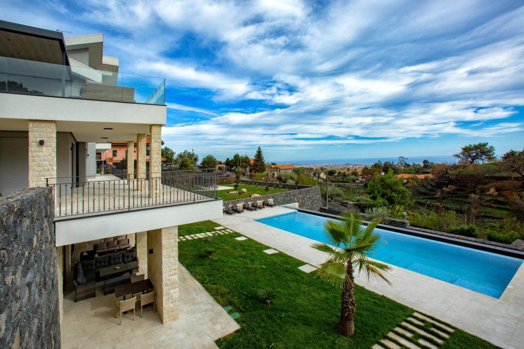 Villa Rita Pool & Spa Mascalucia Eksteriør bilde