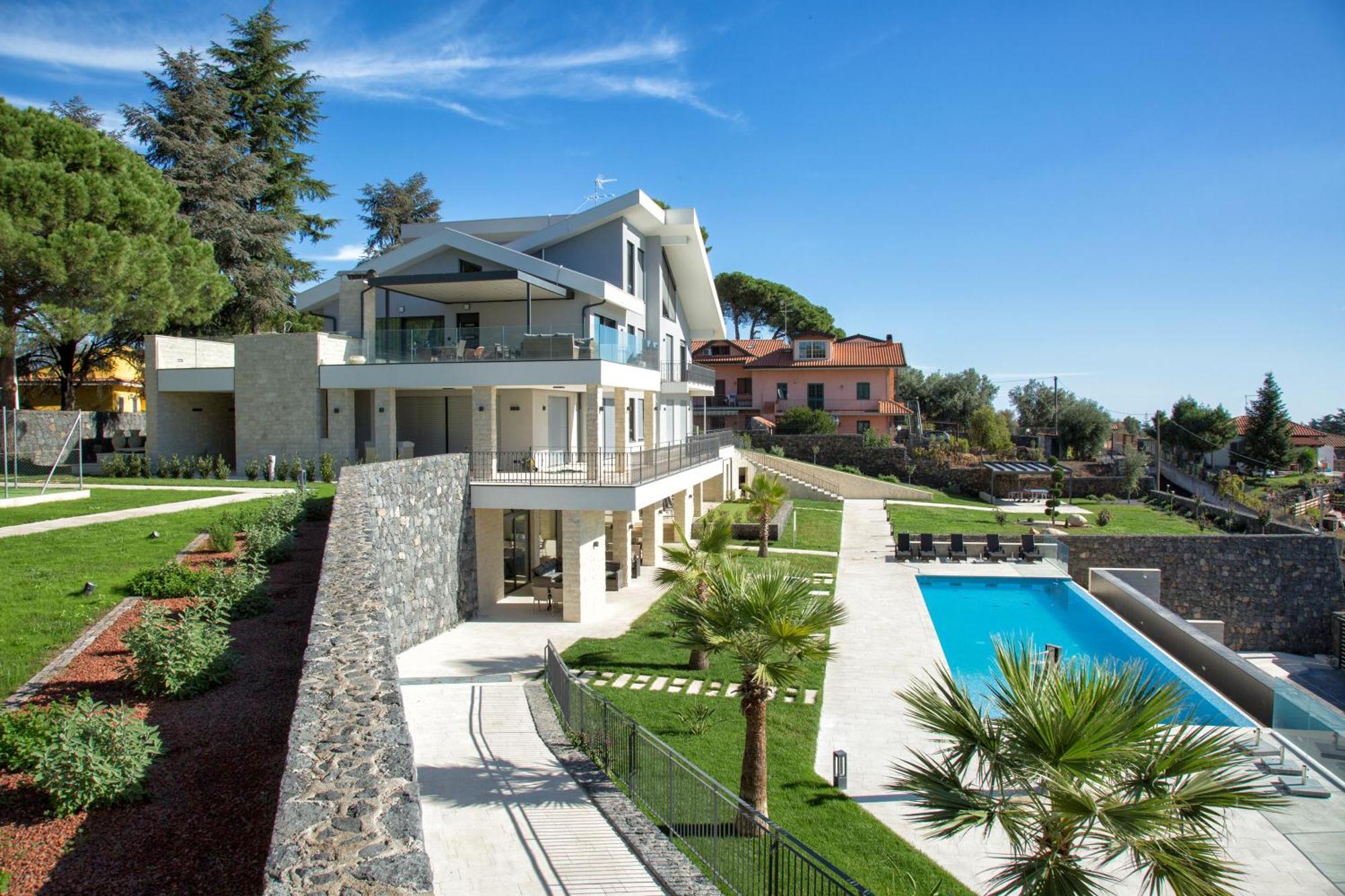 Villa Rita Pool & Spa Mascalucia Eksteriør bilde